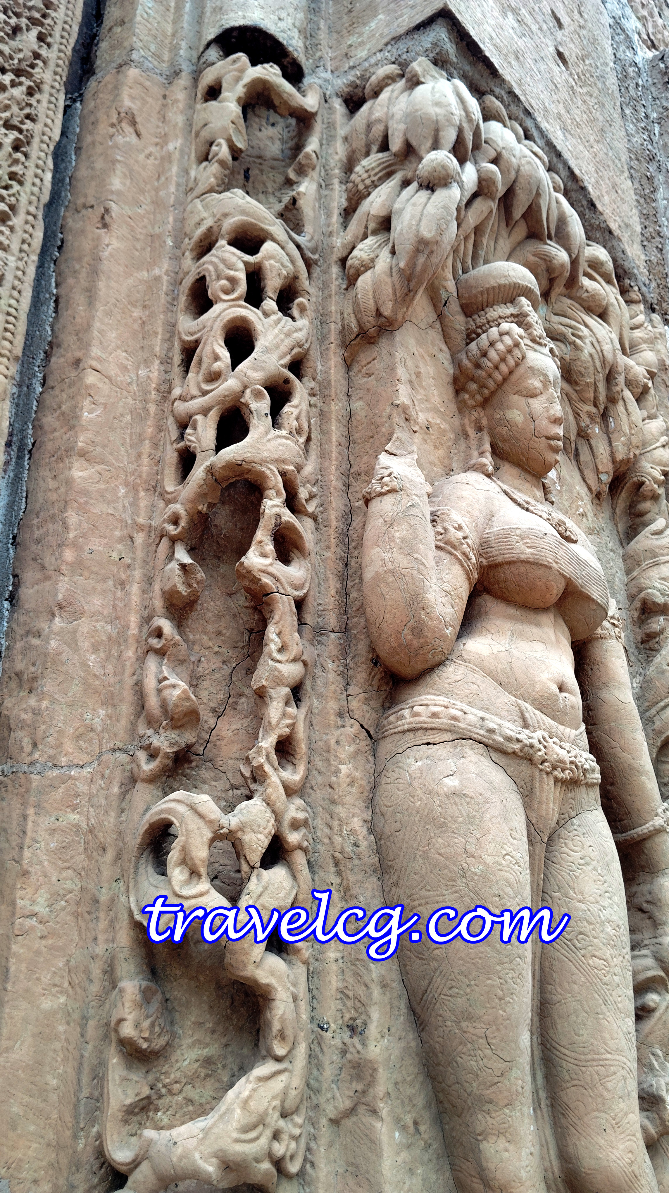 ancient sculpture in bhim kichak (Deur Mandir) malhar