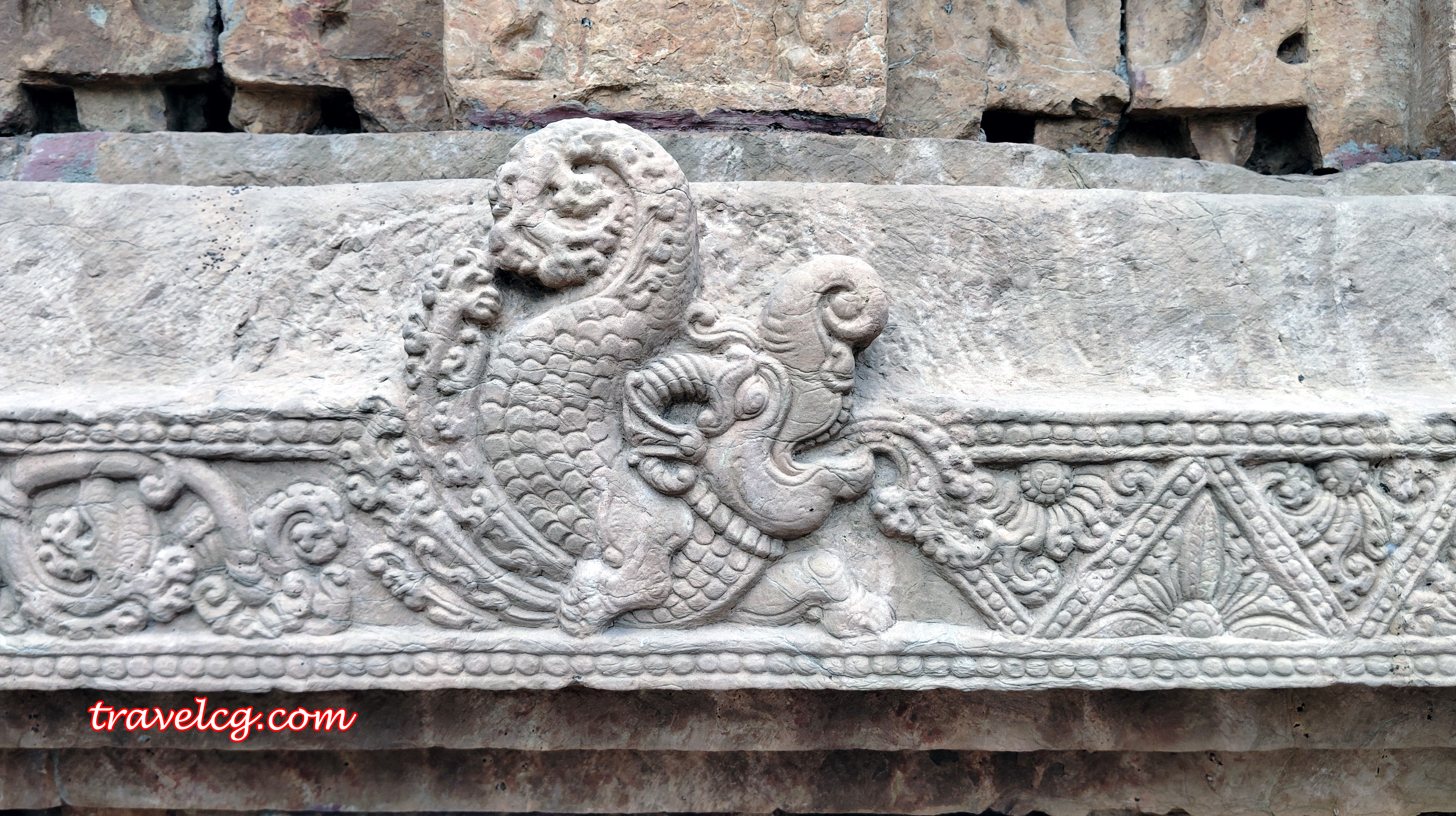 ancient sculpture in bhim kichak (Deur Mandir) malhar