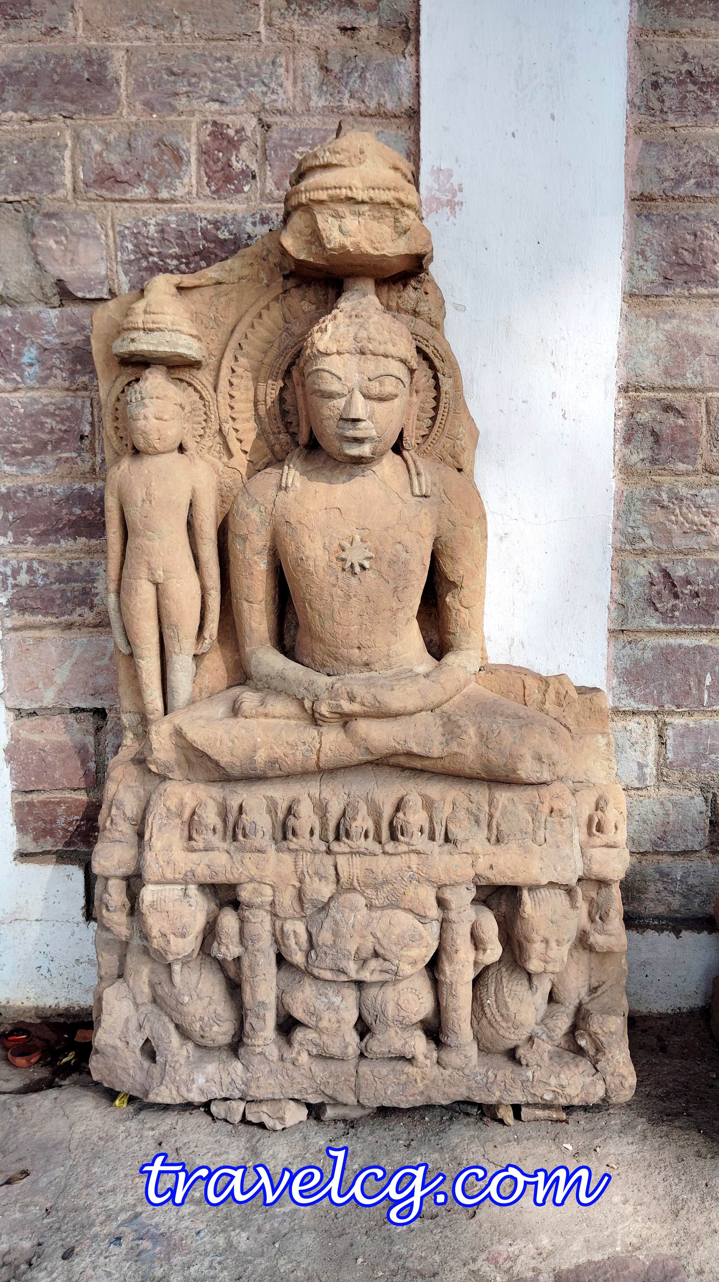 ancient buddha sculpture malhar chhattisgarh