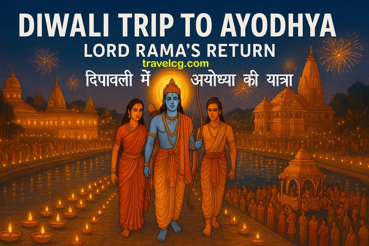 दिवाली में अयोध्या की&nbsp;यात्रा