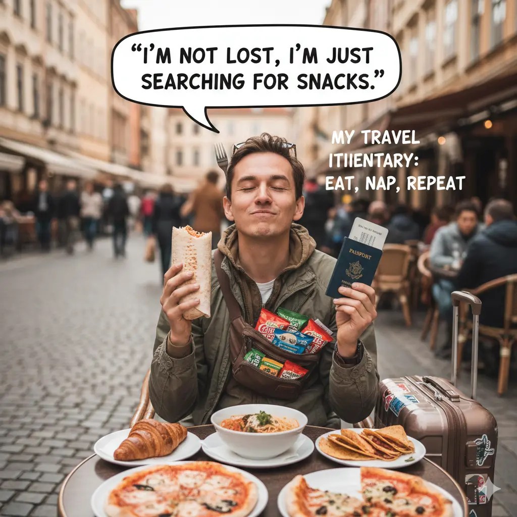 Top Foodie Travel Funny Quotes and Caption travelcg.com