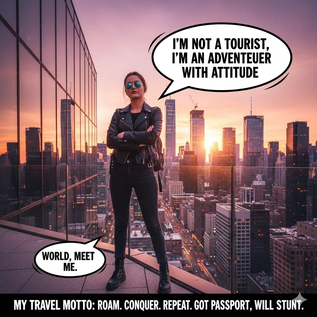 Trending Attitude Travel Captions For Instagram