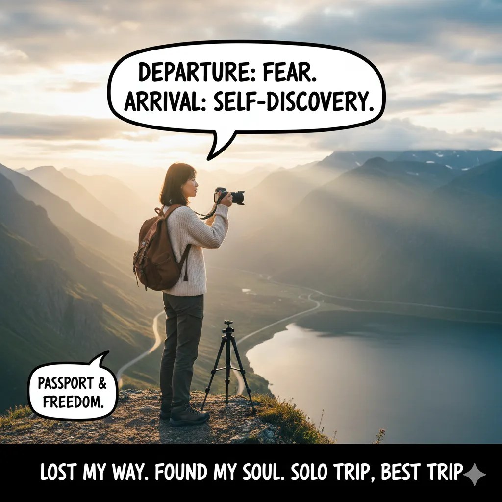 Trending Captions and Quotes for Solo Trips travelcg.com