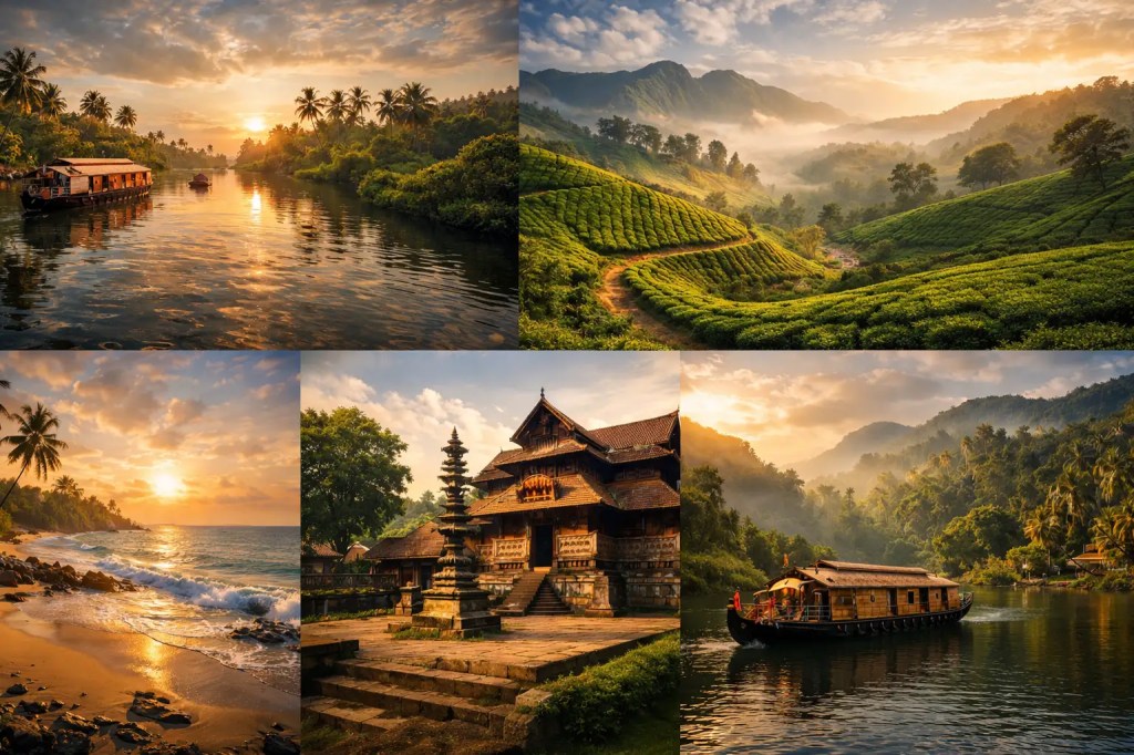 kerala me ghumne ki jagah