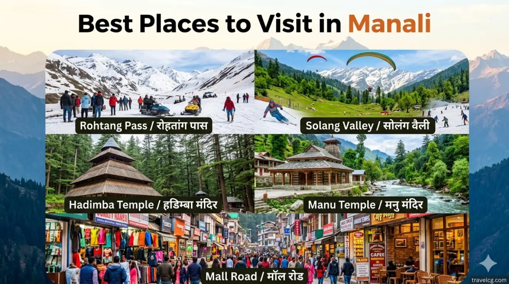manali me ghumne ki jagah
