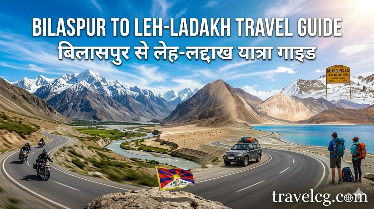 बिलासपुर से लेह-लद्दाख यात्रा: पूरी यात्रा&nbsp;गाइड