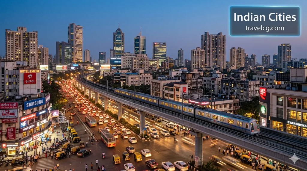 top Cities and Urban Experiences in india to visit. travelcg.com