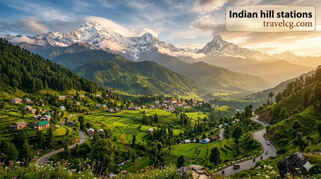 top Hill Stations & Mountains in india