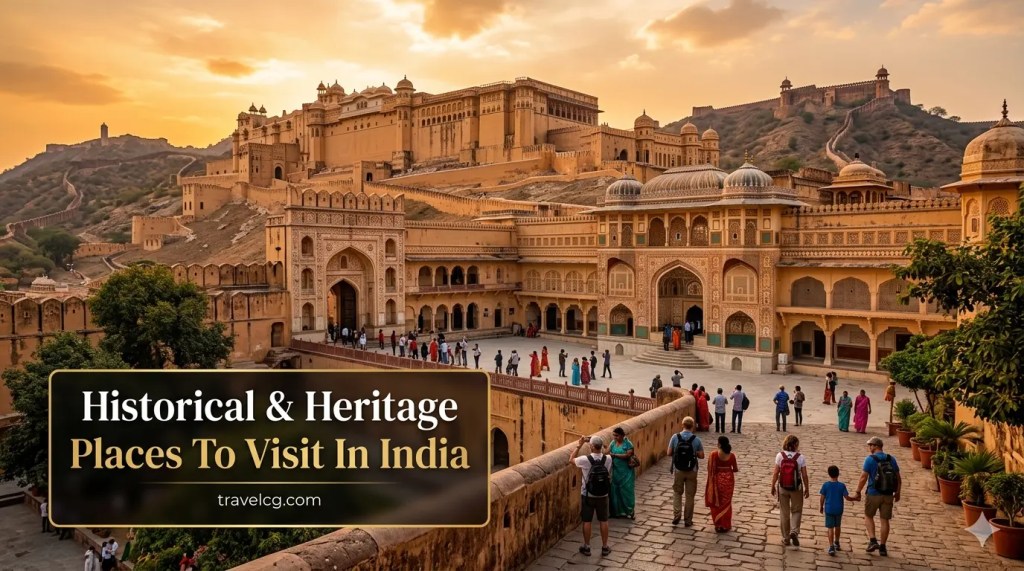 Historical and Heritage Places to visit in india