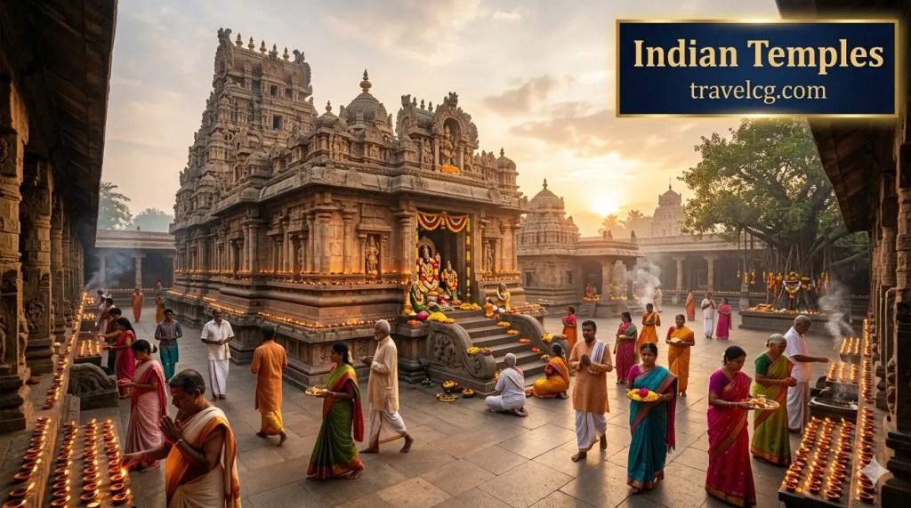 Spiritual and Religious Places in india. travelcg.com