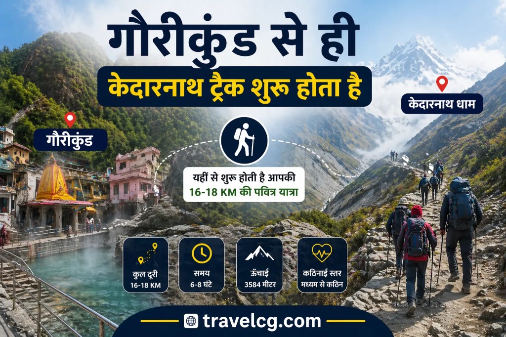 kedarnath trkking gaurikund se 