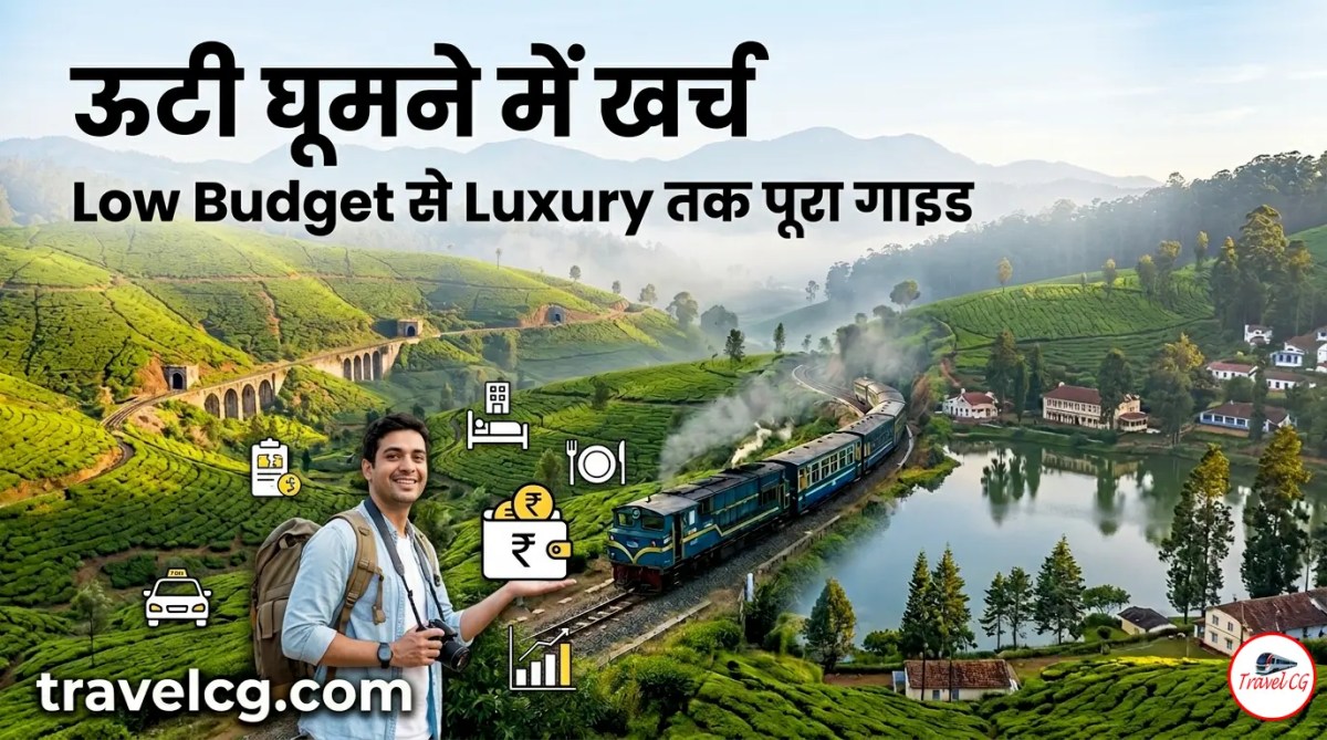 ऊटी घूमने में&nbsp;खर्च