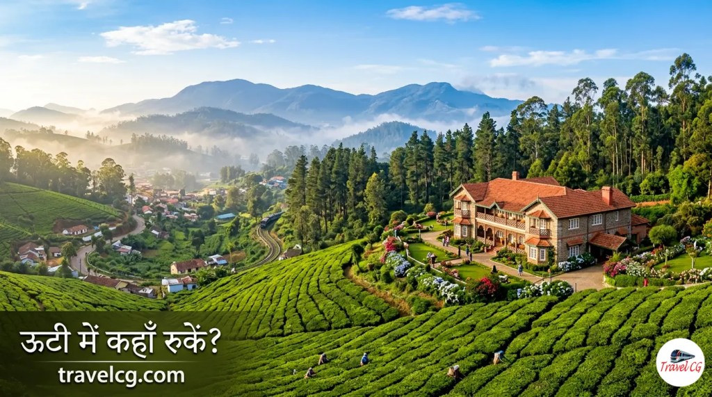 ऊटी में कहाँ रुकें? सम्पूर्ण गाइड: लक्जरी, मिड-रेंज, बजट और बेस्ट&nbsp;लोकेशन