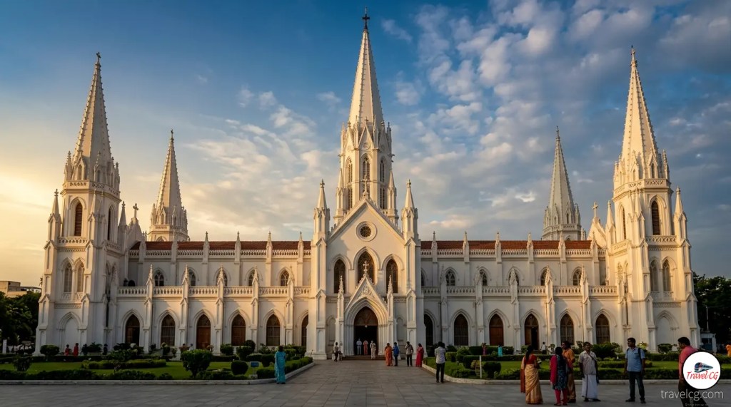 Cathedral Basilica, Chennai, Tamil Nadu, India