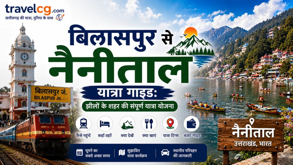 बिलासपुर से नैनीताल यात्रा&nbsp;गाइड