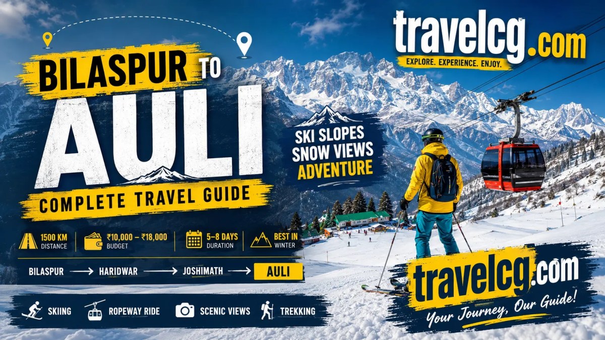 Bilaspur to Auli Travel Guide: Distance, Budget, Itinerary, Places to Visit & Winter Travel&nbsp;Tips