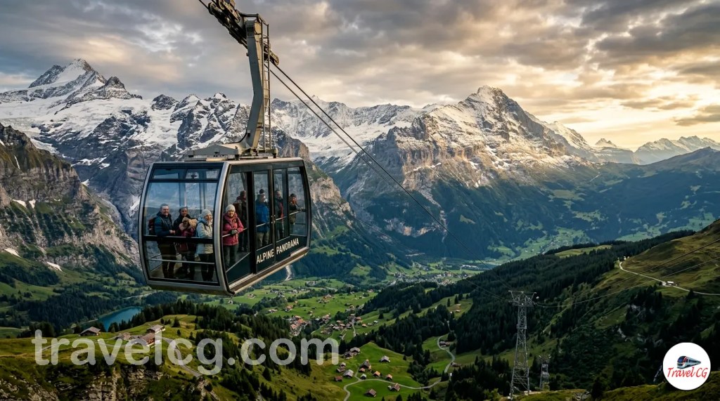 Mountain Cable Car in Switzerland complete guide for your switzerland trip
