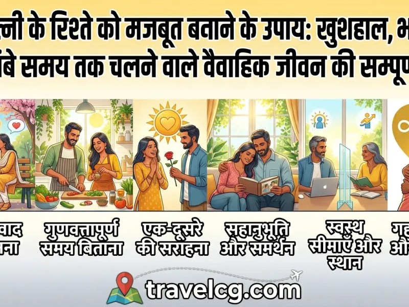 पति-पत्नी के रिश्ते को मजबूत बनाने के उपाय: खुशहाल, भरोसेमंद और लंबे समय तक चलने वाले वैवाहिक जीवन की सम्पूर्ण&nbsp;गाइड