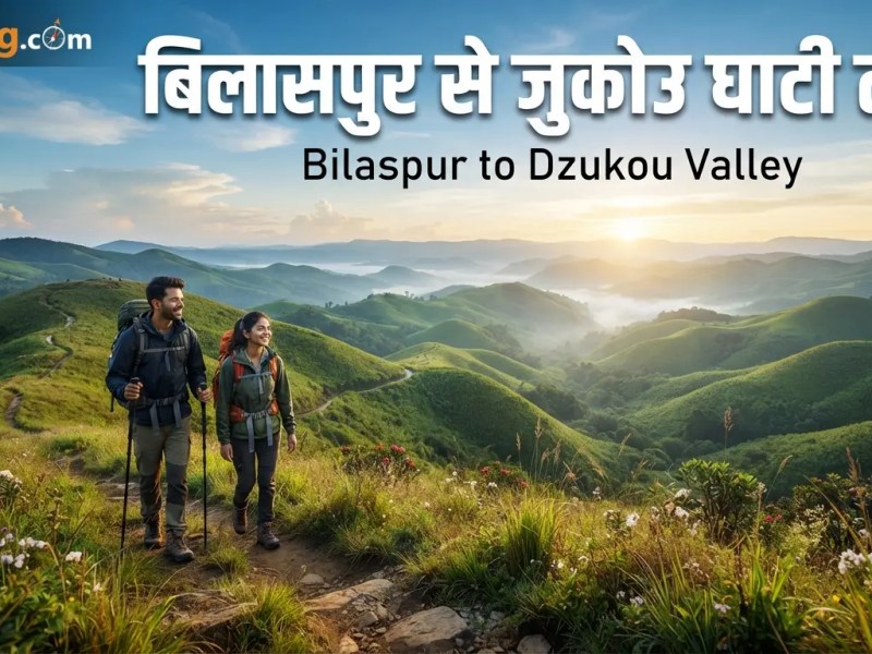 Bilaspur से Dzukou Valley की पूरी यात्रा&nbsp;जानकारी
