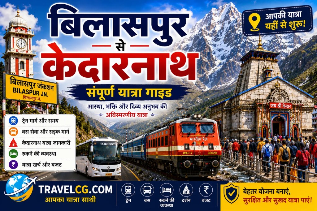 बिलासपुर से केदारनाथ की यात्रा