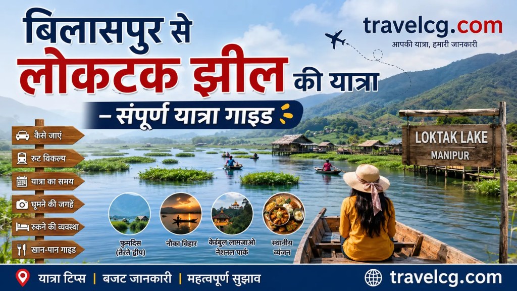 बिलासपुर से लोकटक झील की यात्रा – संपूर्ण यात्रा&nbsp;गाइड