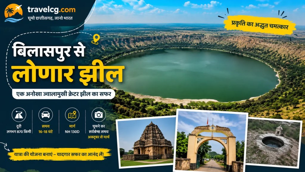 बिलासपुर से लोणार झील की यात्रा – संपूर्ण यात्रा गाइड