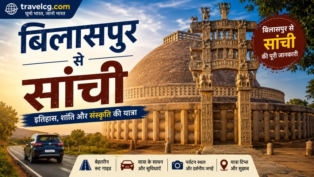 बिलासपुर से साँची यात्रा गाइड