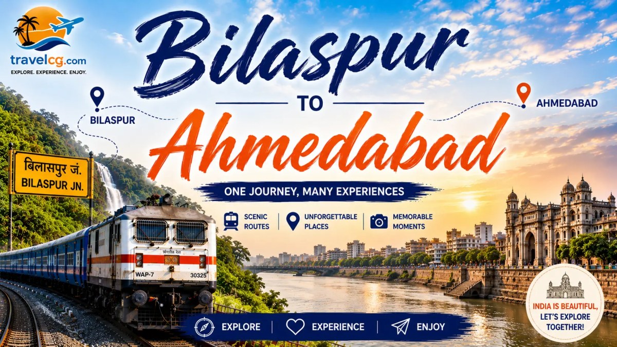 Bilaspur to Ahmedabad – Travel&nbsp;Guide