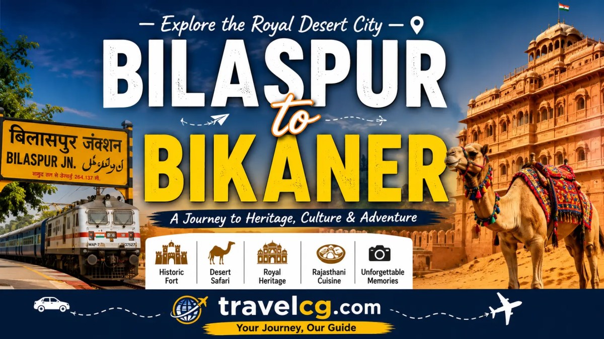Bilaspur to Bikaner:Travel&nbsp;Guide
