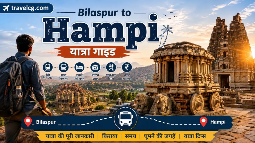 Bilaspur to Hampi Travel Guide