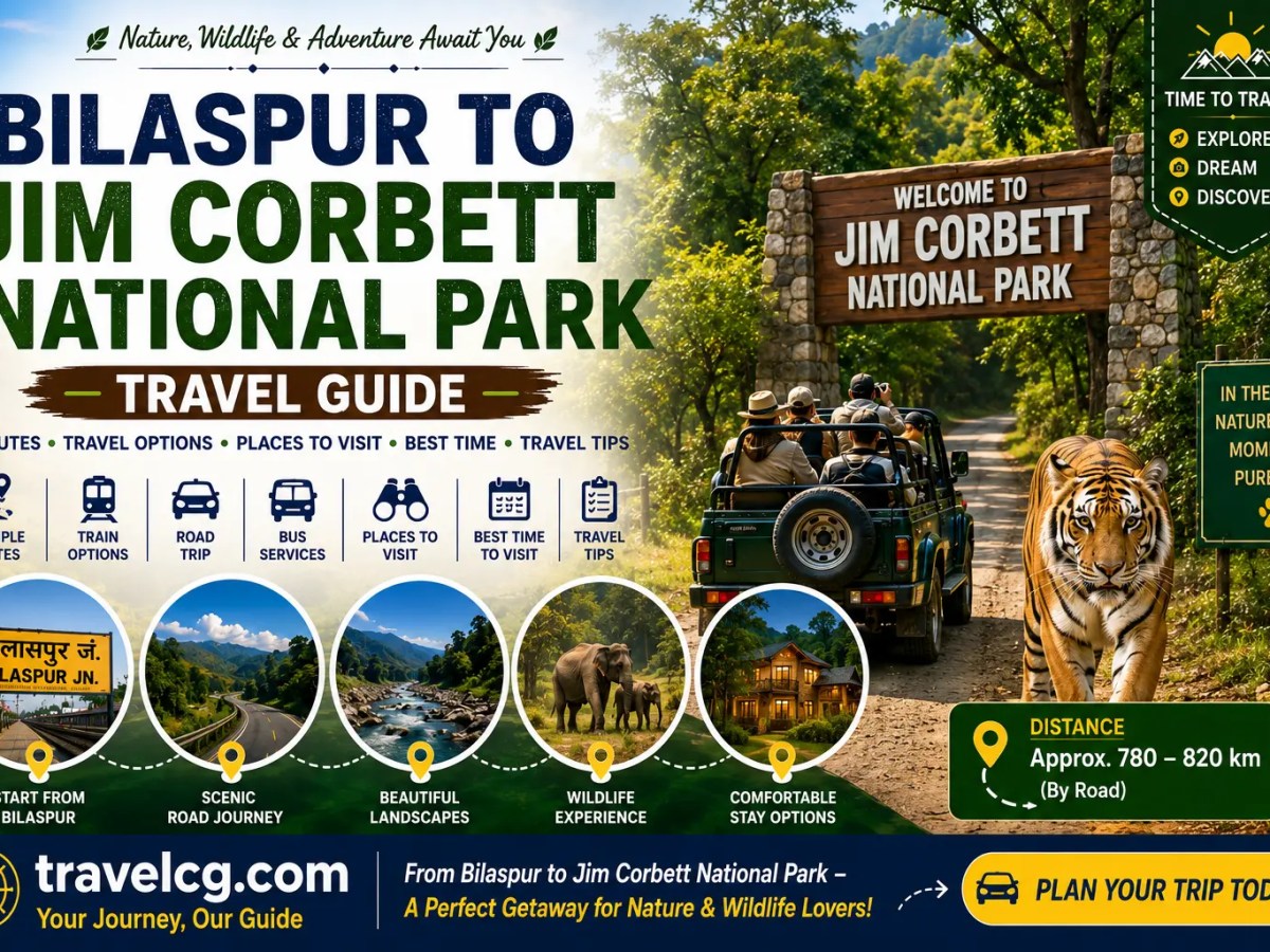 Bilaspur to Jim Corbett National Park Travel&nbsp;Guide