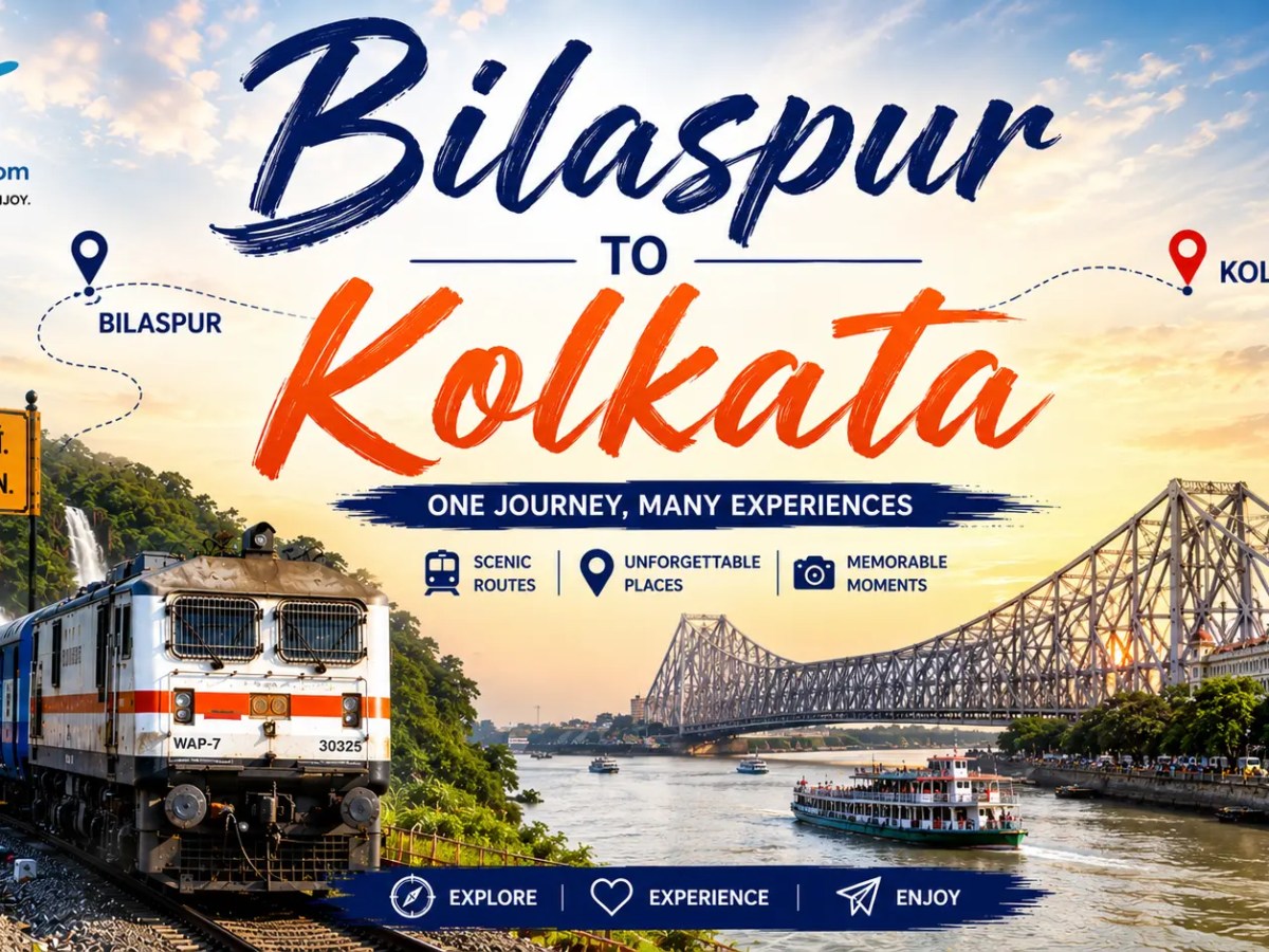 Bilaspur to Kolkata –Travel&nbsp;Guide