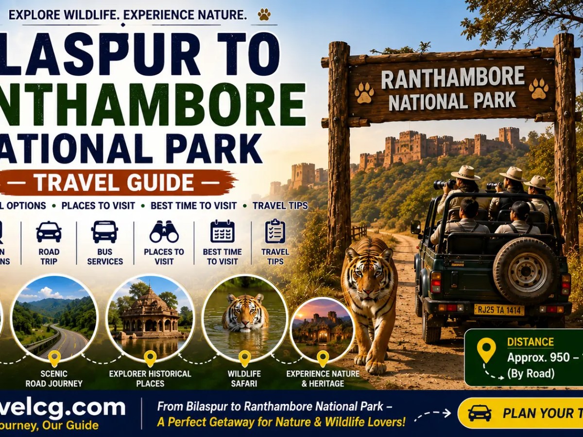 Bilaspur to Ranthambore National&nbsp;Park