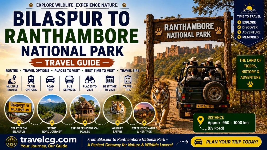 Bilaspur to Ranthambore National&nbsp;Park