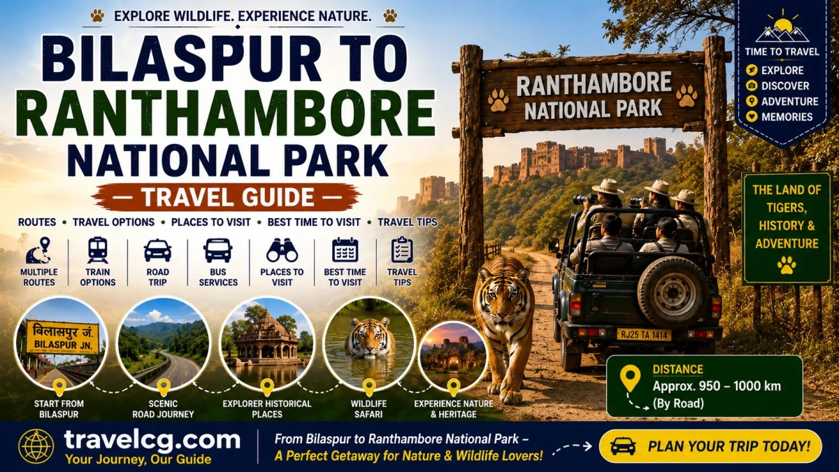 Bilaspur to Ranthambore National&nbsp;Park