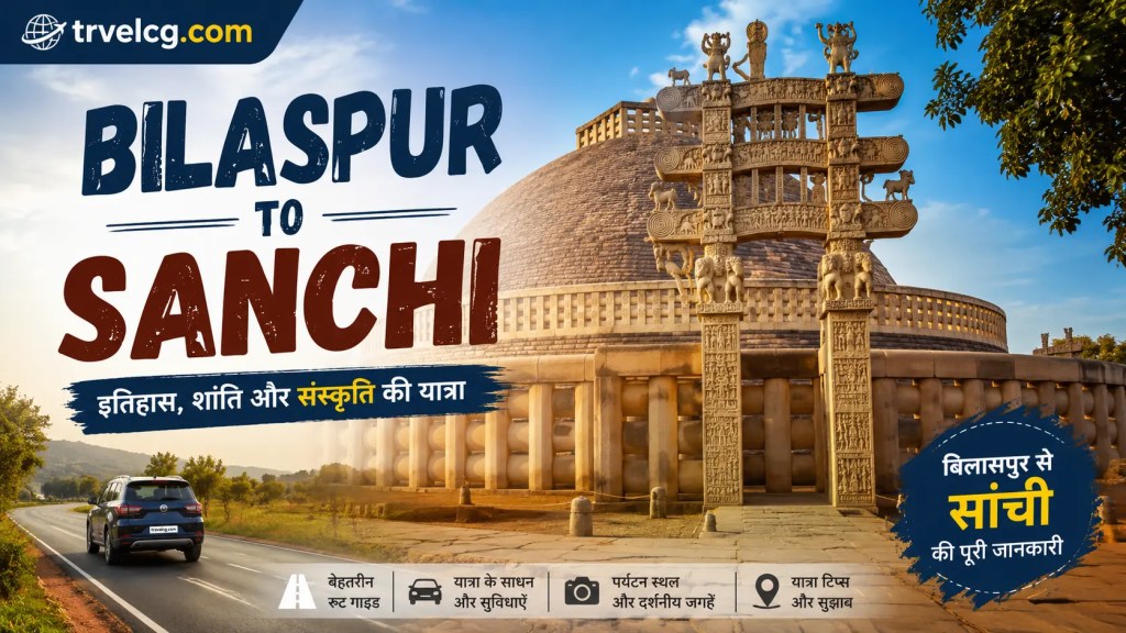 Bilaspur to Sanchi Travel Guide