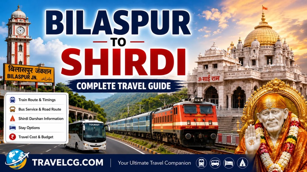 Bilaspur to Shirdi Travel Guide