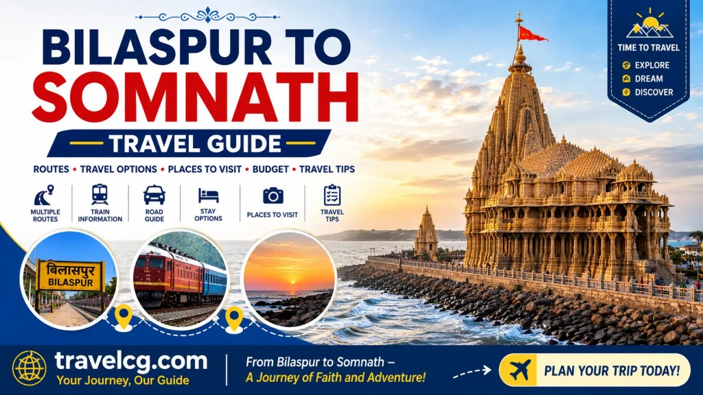 Bilaspur to Somnath travel guide