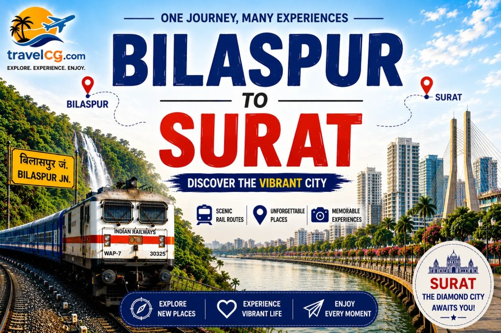 Bilaspur to Surat – Complete Travel Guide