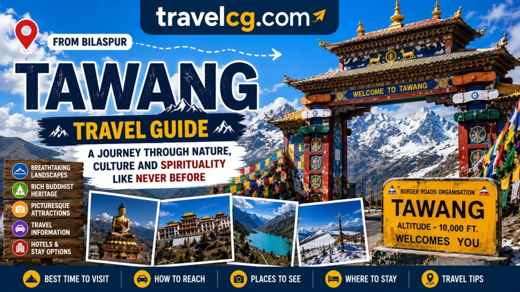 Bilaspur to Tawang Travel Guide