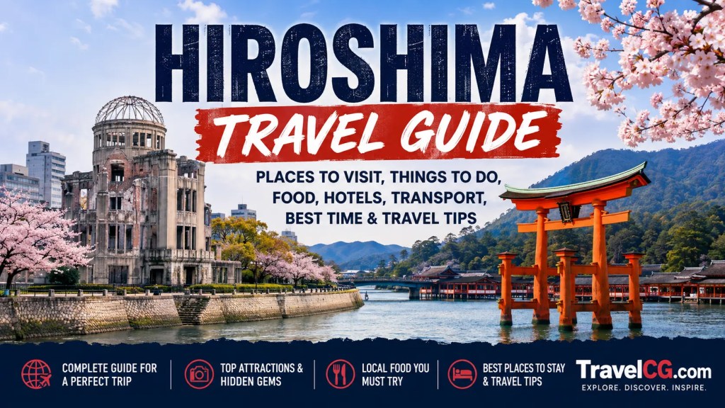 Hiroshima Travel Guide: Complete Guide to Places to Visit, Things to Do, Food, Hotels, Transport, Best Time and Travel Tips