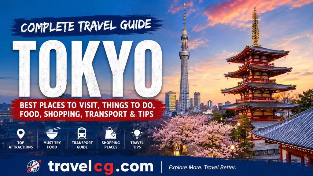 Tokyo Travel Guide: Best Places to Visit, Things to Do, Food, Shopping, Transport & Travel Tips