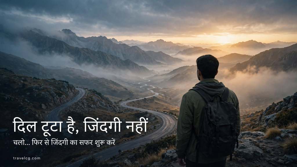 दिल टूटने के बाद — शायरी, सफर और जिंदगी की नई शुरुआत