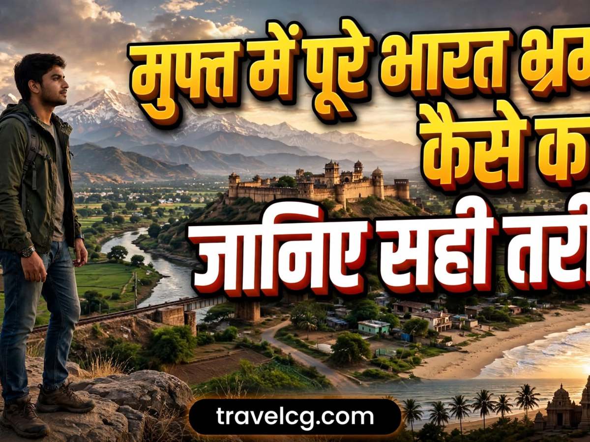 मुफ्त में पूरे भारत भ्रमण कैसे करें? जानिए सही&nbsp;तरीके