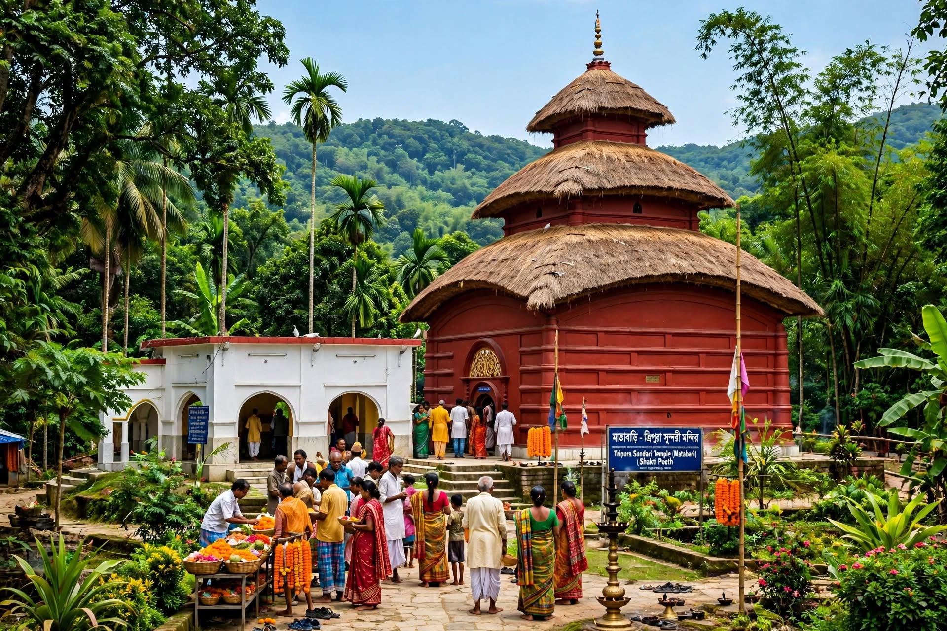tripur sundari mata mandir tripura